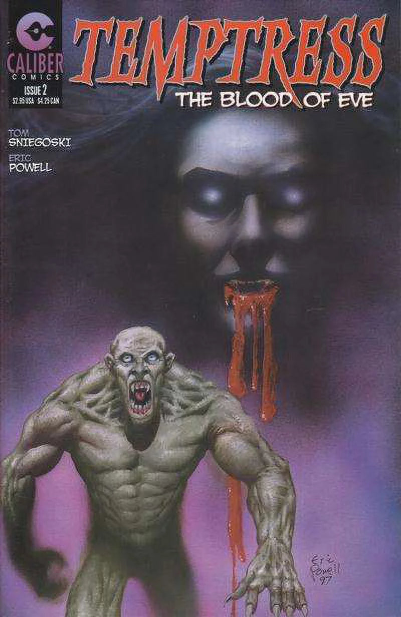 Temptress: The Blood of Eve #2 VF ; Caliber Comic Book