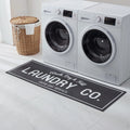 Mainstays 20 x 59 Laundry Indoor Runner Rug, Black