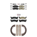 Transit Auto Front PADSMATERIAL Disc Brake Pads Kit For 2001 Ford Explorer Sport KNN-101134