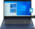 Lenovo 2023 Newwest IdeaPad 3 15.6 HD Touchscreen Laptop, Intel Core i3-10110U, 8GB DDR4 RAM, 256GB PCIe SSD, HDMI, Webcam, WiFi 5, Bluetooth, Windows 10 S - Abyss Blue + 64GB USB Card