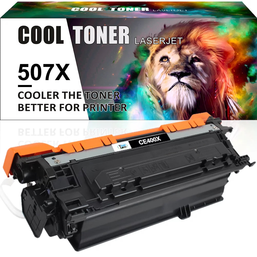Cool Toner Compatible Toner Replacement for HP 507X CE400X High Yield (Black, 1-Pack)