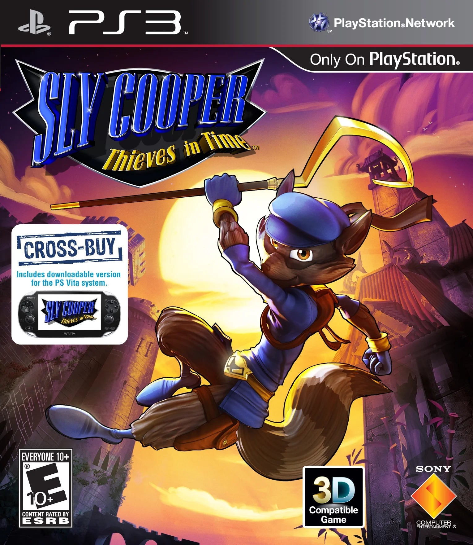 Sly Cooper: Thieves In Time [PS Vita Cross Buy], Sony, PlayStation 3, 711719982470