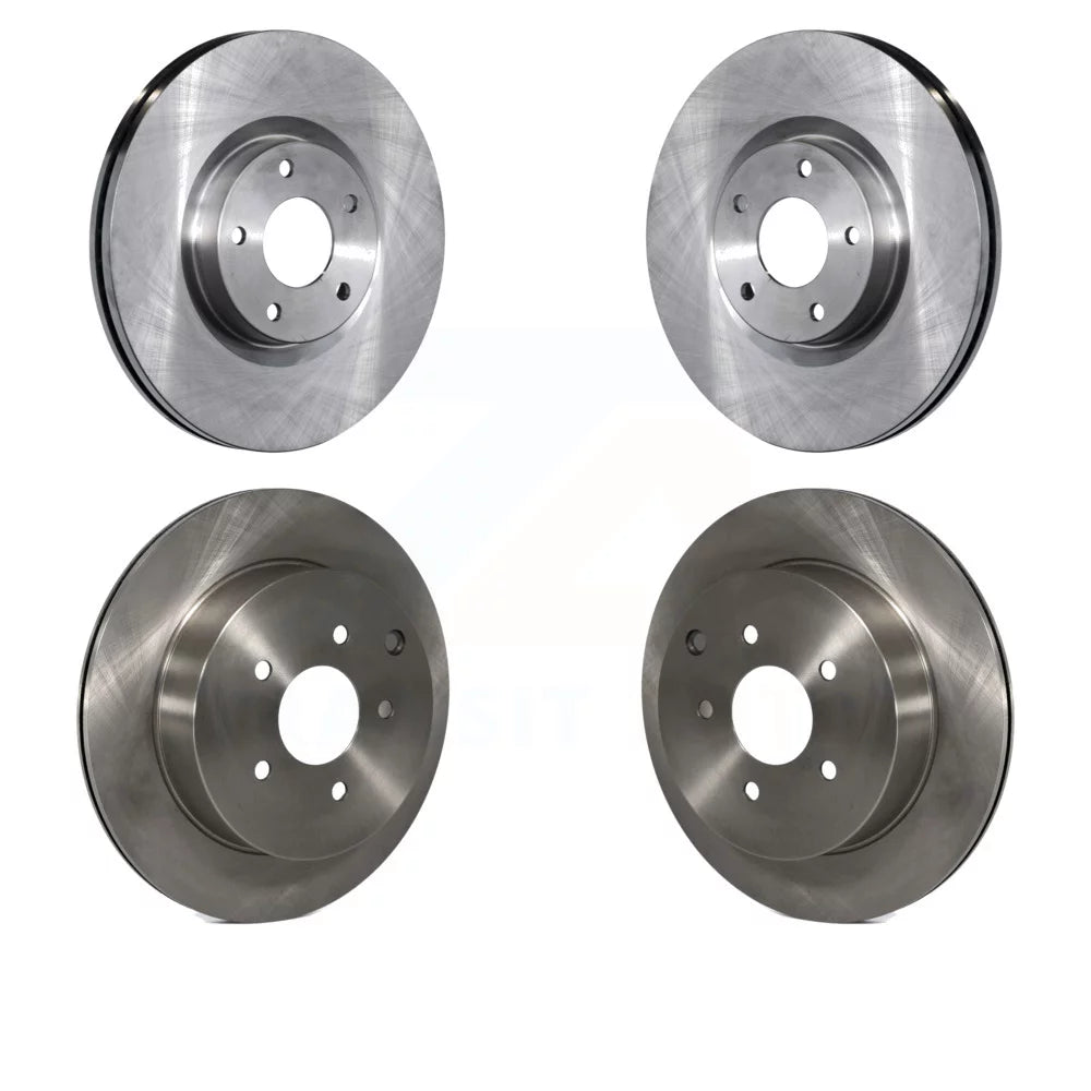 Front Rear Disc Brake Rotors Kit For Nissan Murano Infiniti FX35 FX45 INFINITI K8-101371