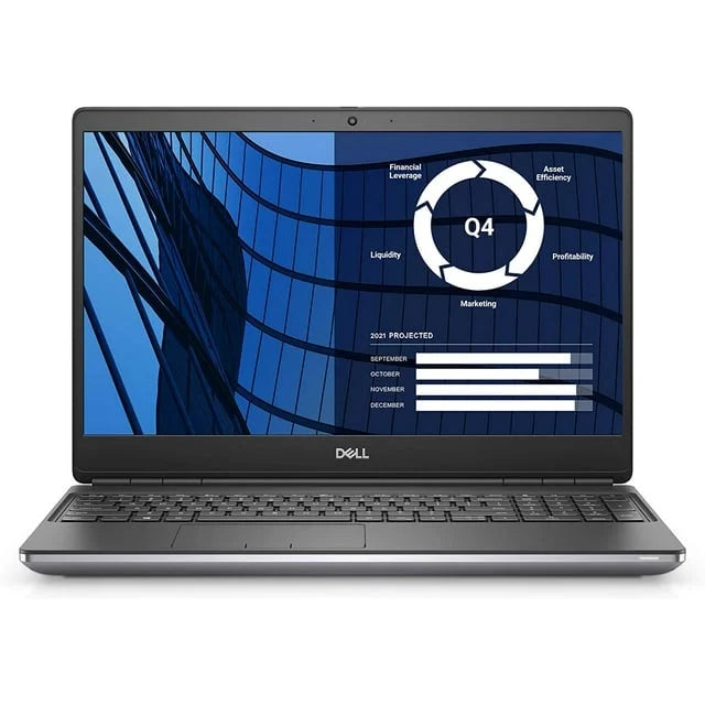 Dell Precision 7550 Laptop, Intel Core i7-10850H, 2.7GHz, 10th Gen, 32GB RAM, 1TB SSD, NVIDIA T2000, Win 10 Pro