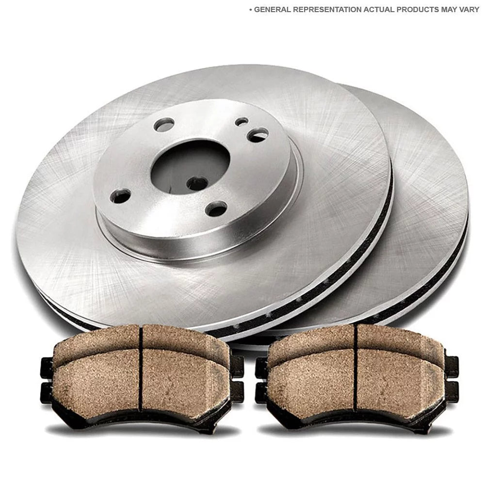 For Chevy Avalanche 1500 & Express 2500 Front Brake Pad and Rotor Kit - Buyautoparts Fits select: 1999-2000 CHEVROLET SILVERADO C1500, 2003 CHEVROLET SILVERADO K1500