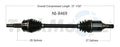 CV Axle Shaft Fits select: 2014-2019 NISSAN ROGUE