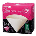 Hario V60 Paper Coffee Filters, Size 01, Natural, Untabbed