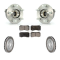 Transit Auto - Front Hub Bearing Assembly With Coated Disc Brake Rotors And Semi-Metallic Pads Kit For Dodge Challenger Charger Brembo Brakes GT with AWD KBB-116820