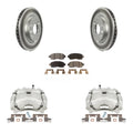 Transit Auto Front Disc Brake Caliper Coated Rotors And Ceramic Pads Kit For Nissan LEAF KCG-100735T