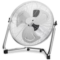 Magshion 20 inch 3-Speed High Velocity Floor Fan, Heavy Duty Metal Industrial Cradle Floor Fan with 120-Degree Adjustable Tilt for Indoor Outdoor, Black
