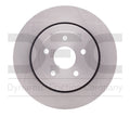 Rear Dynamic Friction Company Disc Brake Rotor 600-42003 (1) For 2006-2010 Jeep Grand Cherokee