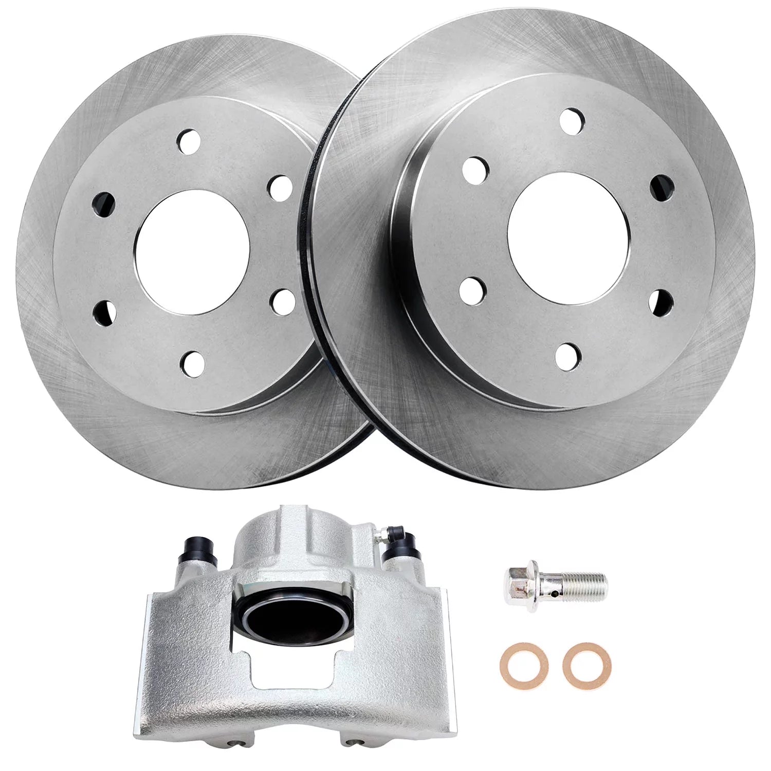 Detroit Axle - 6-Lug Front Disc Rotors Right Caliper Replacement for Cadillac Escalade Chevrolet GMC K1500 K2500 Suburban Tahoe Yukon Fits select: 1988-1999 CHEVROLET GMT-400 K1500, 1999 GMC DENALI
