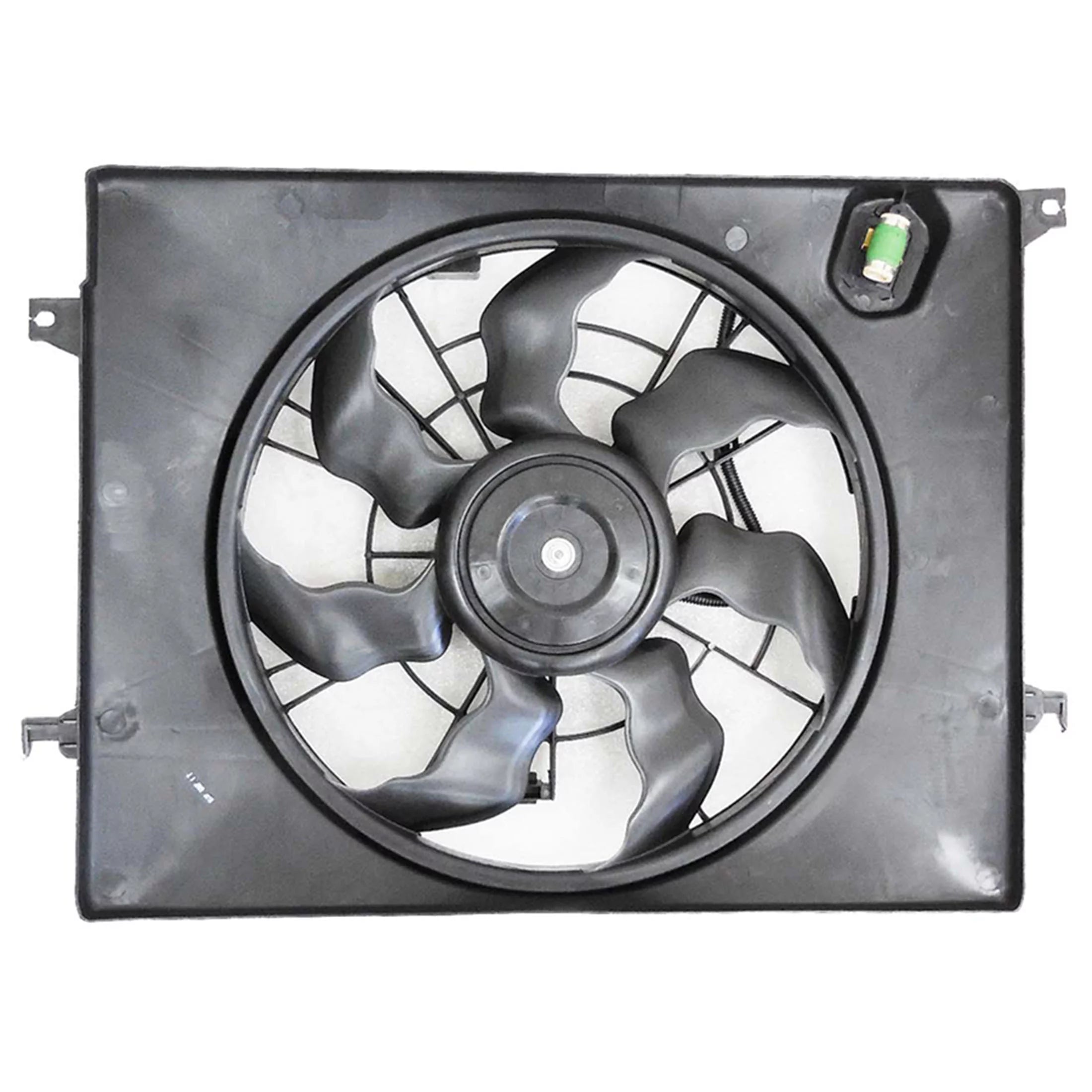 Agility Auto Parts 6010066 Engine Cooling Fan Assembly for Hyundai, Kia Specific Models