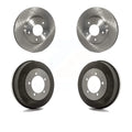 Front Rear Disc Brake Rotors Drums Kit For Chrysler Sebring Mitsubishi Dodge Stratus Eclipse Galant K8-102086