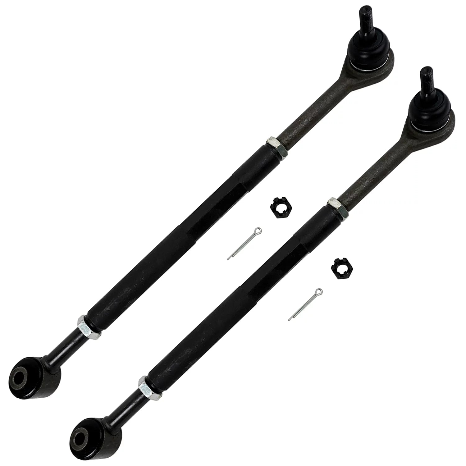 Detroit Axle - Rear Upper Control Arms for 2001-2008 Ford Escape Mercury Mariner Mazda Tribute, 2 Rear Upper Control Arms w/Ball Joints, Replacement Rear Pair Set