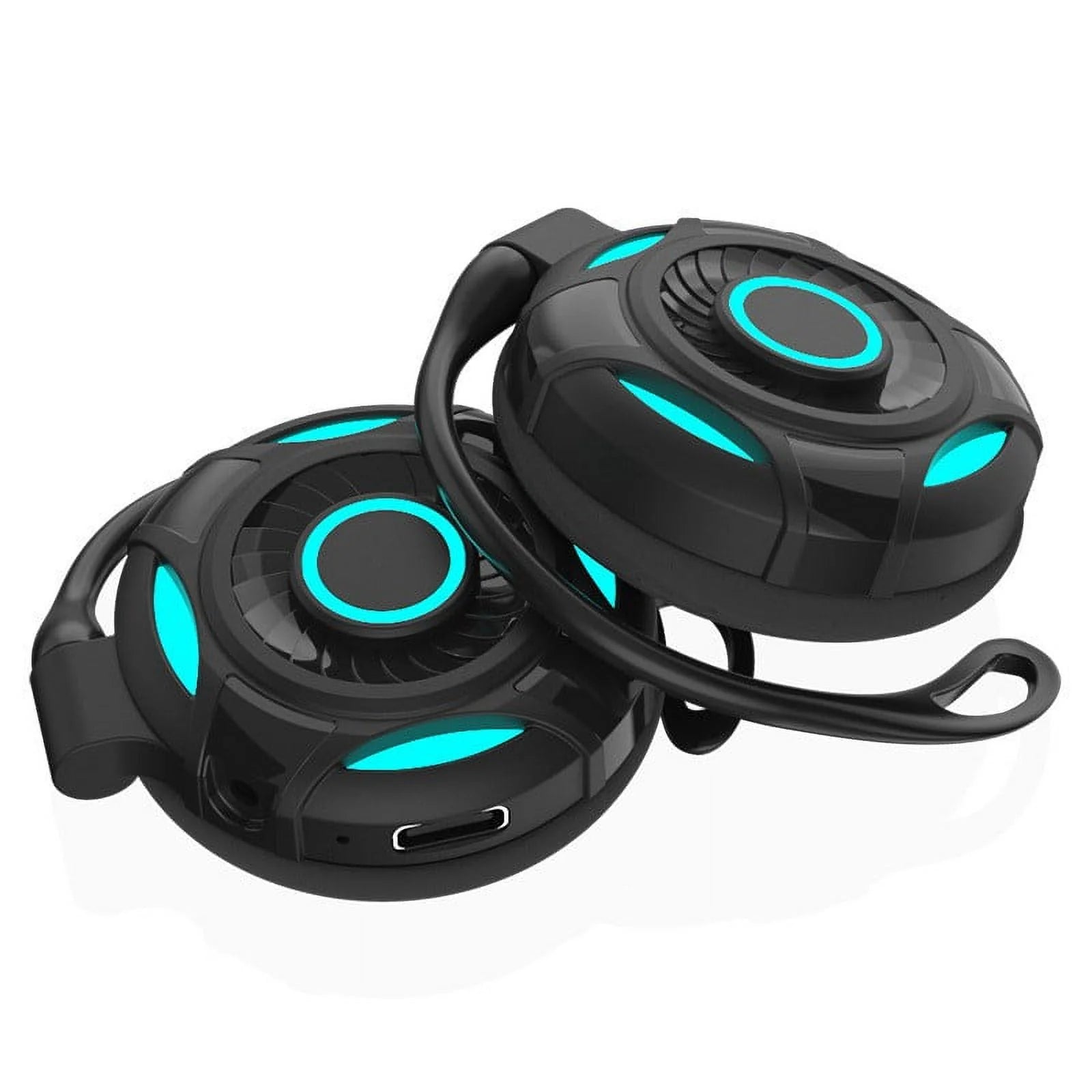 Bluetooth Earphones,Headphones,Wireless Earbuds,Noise Cancelling,Wireless On-Ear Gaming Headset Breathing Light Touch Control Sports Running 5.2 Bluetooth Headset.