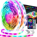 Led Lights 100ft(2 Rolls of 50ft) Smart APP Control Music Sync Led Strip Lights RGB Color Changing Led Lights Strips with Remote Led Lights for Bedroom Kitchen and Party