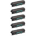 PrinterDash Compatible MICR Replacement for E450DN High Yield Toner Cartridge (5/PK-11000 Page Yield) (E450H31E_5PK)